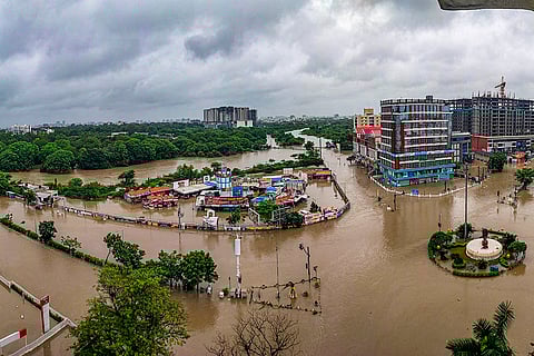 Visuals from the rain-triggered floods in Gujarat |